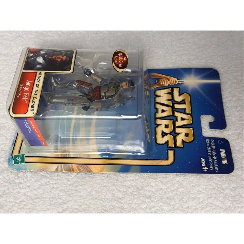 Star Wars: Attack of the Clones Jango Fett (Slave I Pilot) Action Figure/Hasbro